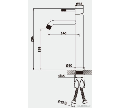 Смеситель Vieir V402512-F