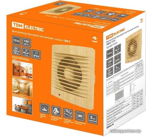 Осевой вентилятор TDM Electric SQ1807-0101