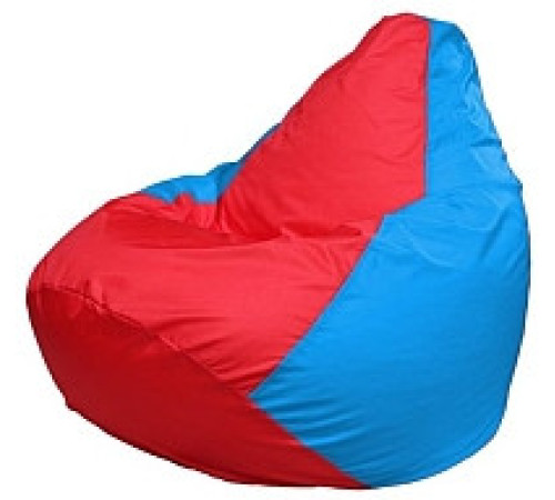 Кресло-мешок Flagman Груша Мини L Г0.1-179 красный/голубой