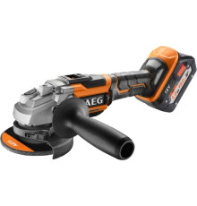 Угловая шлифмашина AEG Powertools BEWS 18-125BL-502C 4935464417 с 2-мя АКБ, кейс