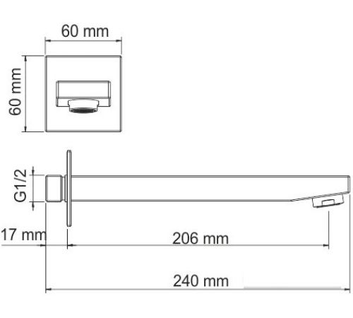 Излив Wasserkraft A091