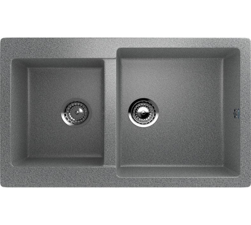 Кухонная мойка Ulgran U-505 темно-серый