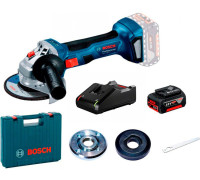 Угловая шлифмашина Bosch GWS 180-LI Professional 06019H9025 с 1-им АКБ, кейс