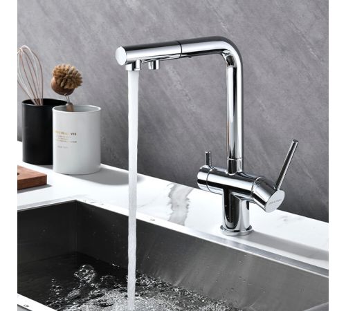 Смеситель Paulmark Serpentine SE213222-CR хром