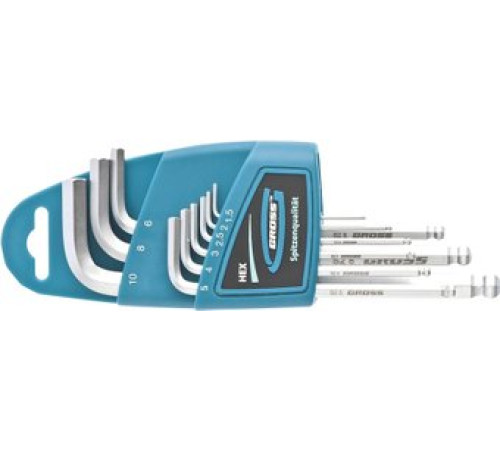 Набор ключей GROSS 16404 9 предметов