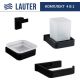 Набор аксессуаров для ванной Lauter 21SH7062 + 21SH7052 + 21SH7092 + 21SH7102 Matt Black, 4 предмета
