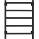 Полотенцесушитель Granula Квадро 50x60 терморегулятор, черный матовый