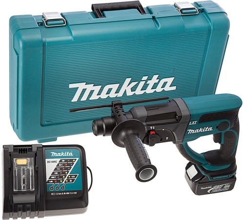 Перфоратор Makita DHR202RF с 1-им АКБ, кейс