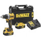 Дрель-шуруповерт DeWalt DCD800P2T с 2-мя АКБ, кейс