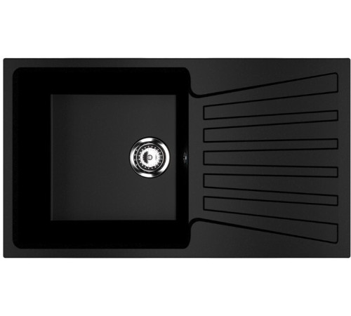 Кухонная мойка Ulgran U-703 344 ультра-черный