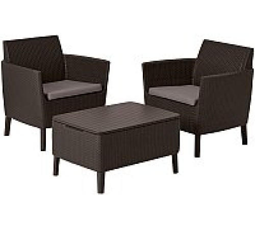 Набор садовой мебели Keter Salemo Balcony Set 236845 коричневый