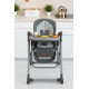 Высокий стульчик VipBaby Bliss lava grey