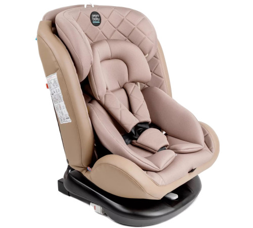 Детское автокресло Amarobaby Brilliant Isofix AMARO-2003-BrBe бежевый