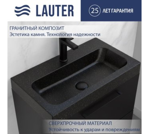 Умывальник Lauter Miletta 2161355GB Gold Black