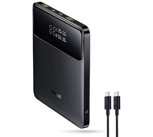 Внешний аккумулятор Baseus H1 Fast Charging Power Bank with Digital Display 20000mAh черный