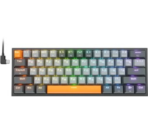 Клавиатура Redragon Fizz Pro черный/серый