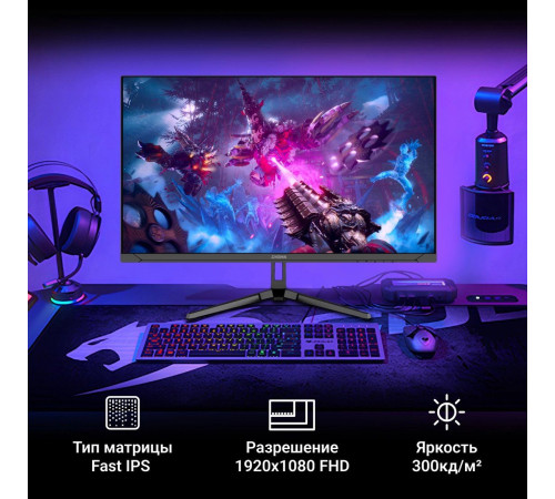Игровой монитор Digma Overdrive 24P410F черный