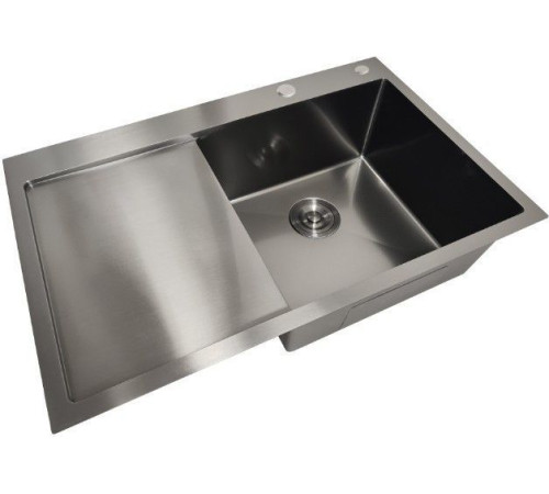 Кухонная мойка Stellar Decor S6550NB-R-D нано черный