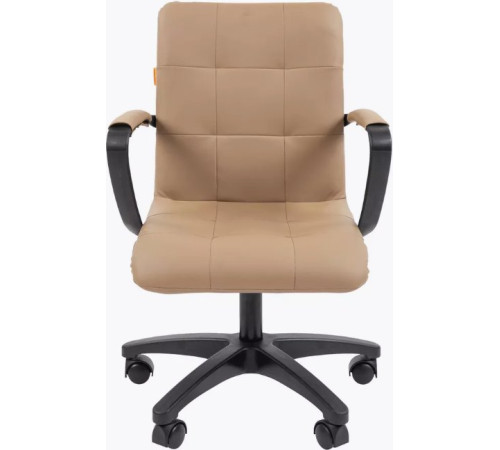 Офисное кресло CHAIRMAN 030 экопремиум, бежевый/пластик/ролик PU