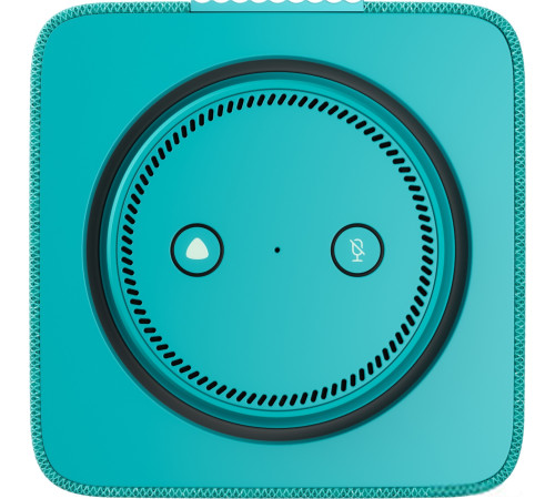 Умная колонка Яндекс Станция Макс с хабом умного дома Zigbee, бирюзовый