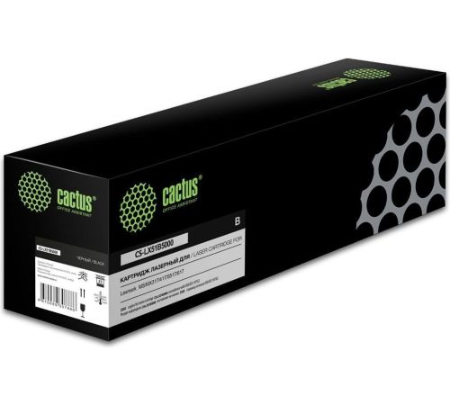 Картридж CACTUS CS-LX51B5000 аналог Lexmark LX51B5000