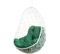Подвесное кресло BiGarden Easy BS без стойки белый/зеленый