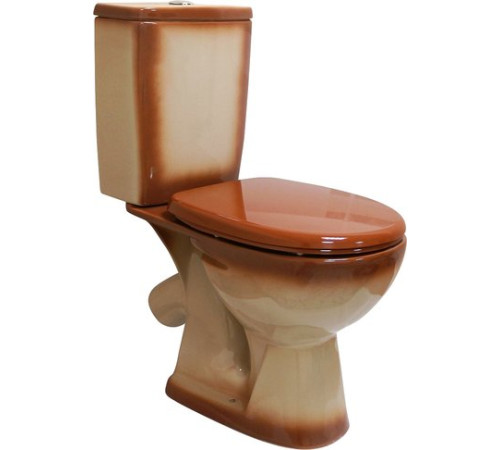 Унитаз напольный Rosa Уют коричневый