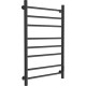 Полотенцесушитель Маргроид Ferrum Вид 10 СНШ 80x40 Черный матовый, скрытого монтажа, таймер справа