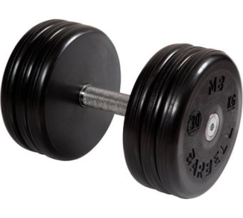 Гантель MB Barbell Классик 30 кг вращающаяся ручка