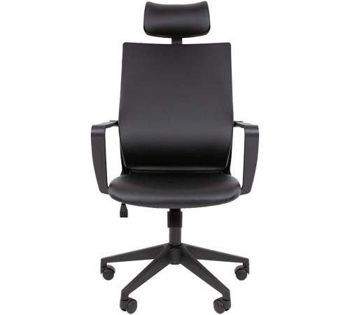 Офисное кресло CHAIRMAN 545 экокожа черный