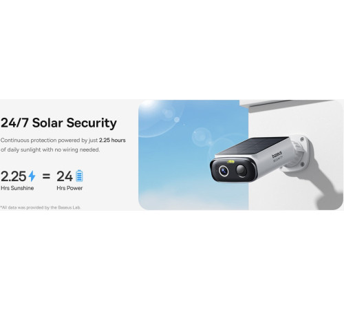 IP-камера Baseus Security S1 Lite Outdoor Camera 2K