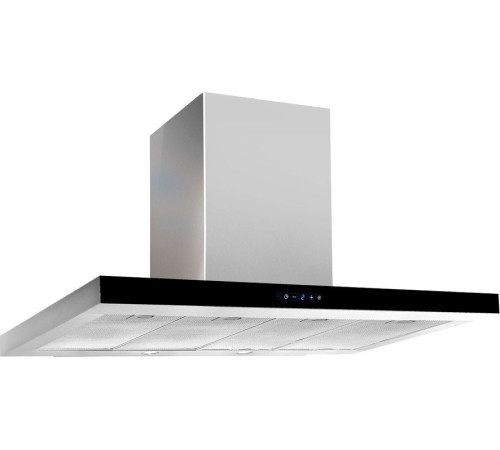 Кухонная вытяжка Akpo Feniks Slim Glass 90 WK-9 нержавеющая сталь/черный