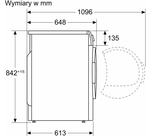 Сушильная машина Bosch Serie 6 WQG145APPL