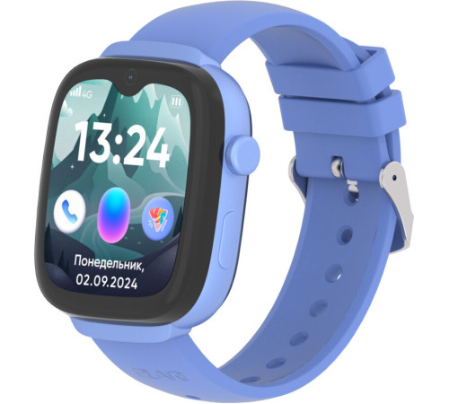 Детские умные часы Elari KidGram 4G синий