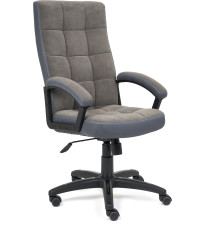 Кресло TetChair Trendy флок/ткань, серый
