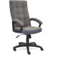 Кресло TetChair Trendy флок/ткань, серый