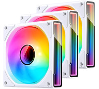 Комплект вентиляторов для корпуса Jonsbo ZK-120 белый, 3 шт.