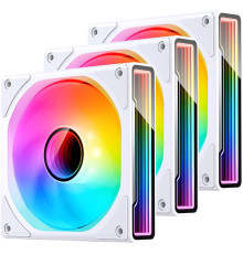 Комплект вентиляторов для корпуса Jonsbo ZK-120 белый, 3 шт.