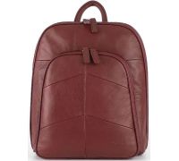 Городской рюкзак Poshete 827-254185-BRD бордовый