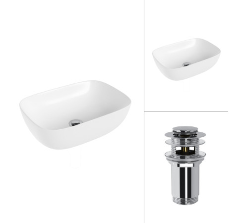 Умывальник Lauter 21493A + клапан 21190CH