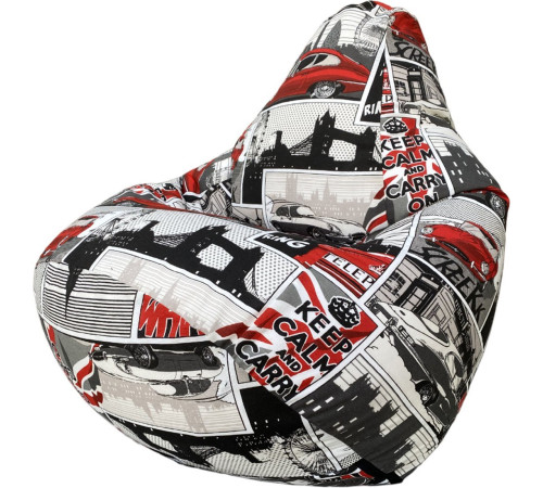 Кресло-мешок Flagman Груша Макси Г2.4-120 Ягуар А10