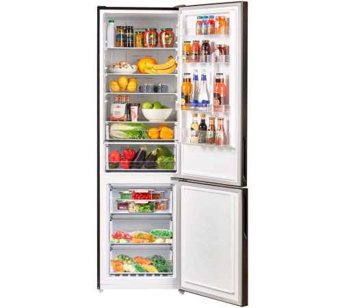 Холодильник MAUNFELD MFF200NFSB10 Inverter