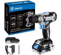 Дрель-шуруповерт Deko Loner 20V 085-1005 с 2-мя АКБ