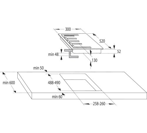 Варочная панель Gorenje GC321B