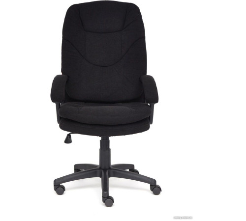 Офисное кресло TetChair Comfort LT флок черный