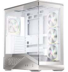 Корпус 1stPlayer GM7 ARGB GM7-SV-3FN7R-W-1FN7-W серебристый