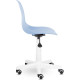 Офисное кресло UTFC Шелл GTS С-21 голубой/белый Ср