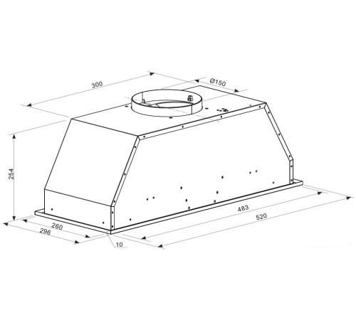 Кухонная вытяжка Zigmund & Shtain K 016.5 S