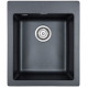 Кухонная мойка Paulmark Kante 40 PM104249-BLM черный/черный металлик