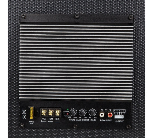 Корпусной активный сабвуфер KICX GT500BPA